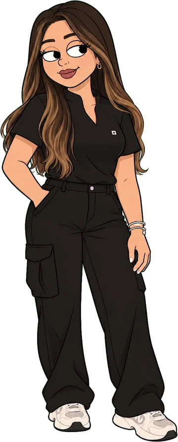 Ilustración de Fer, fundadora de Glam Lash